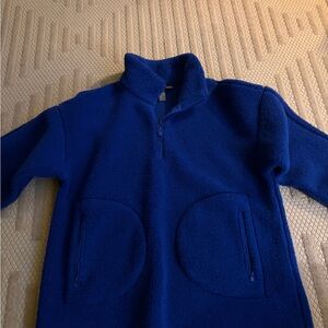 Sweaty Betty Women’s Royal Blue Fleece Jacket